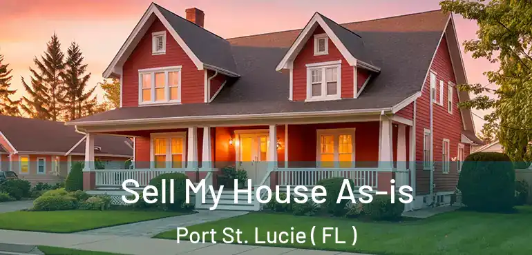  Sell My House As-is Port St. Lucie ( FL )