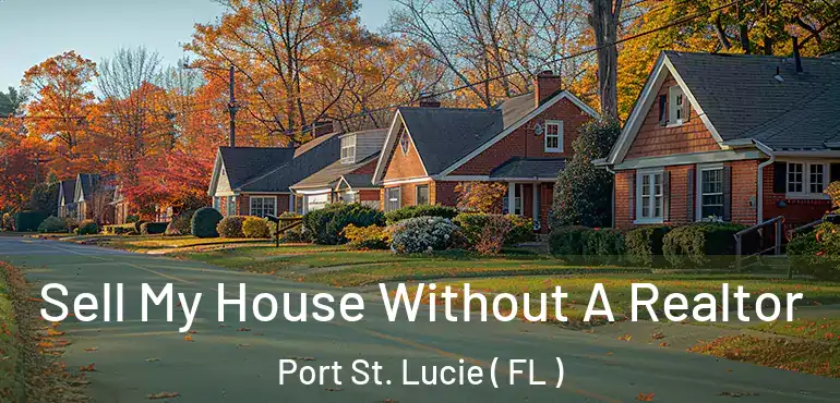  Sell My House Without A Realtor Port St. Lucie ( FL )